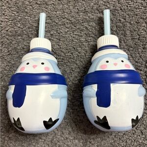 Cute Penguin Sipper Bottles